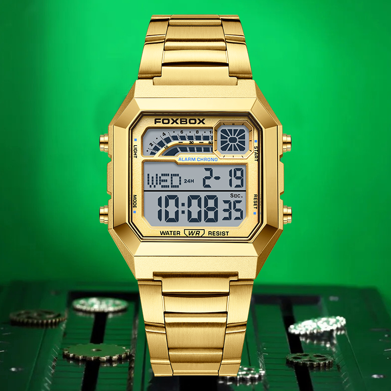 Luxury Watch Hd - FOXBOX LIGE Orologio Digitale di Lusso