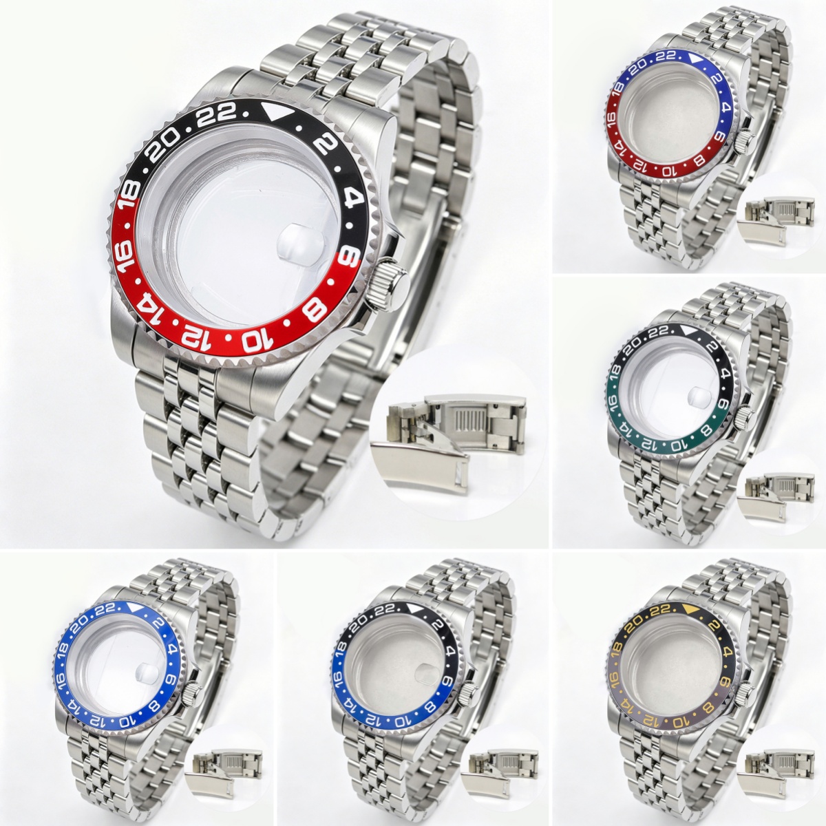 Exhibition Caseback - Cassa per Orologio Subacqueo 200M 40mm