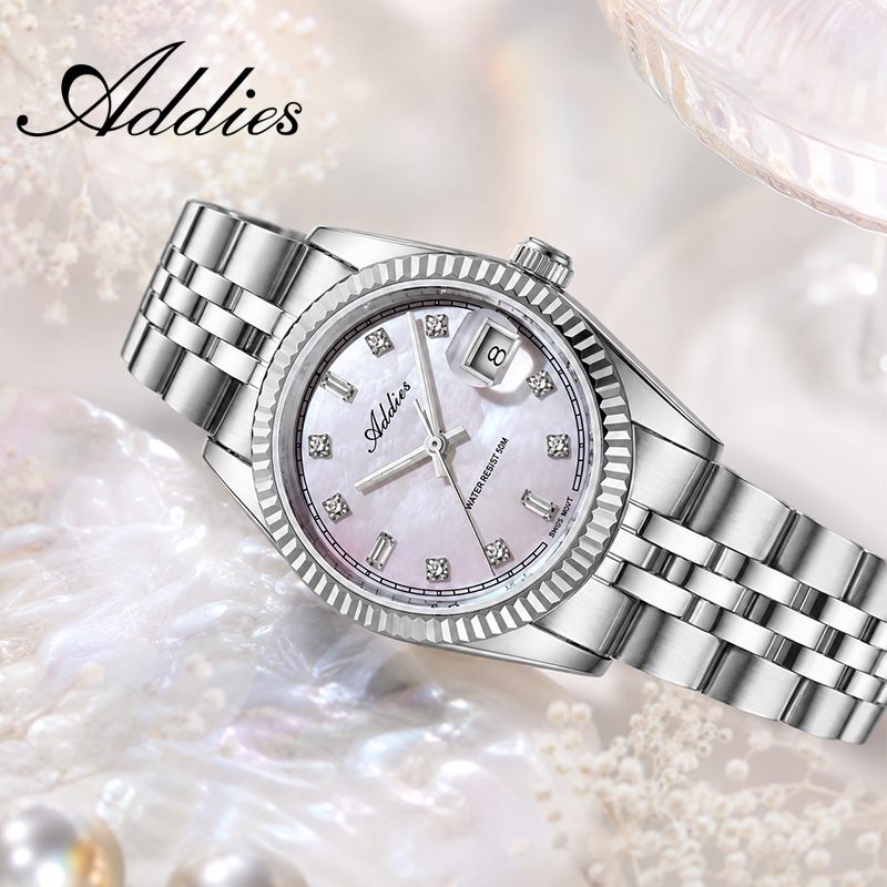 Luxury Watch All Brands - ADDIES Orologio da donna in acciaio