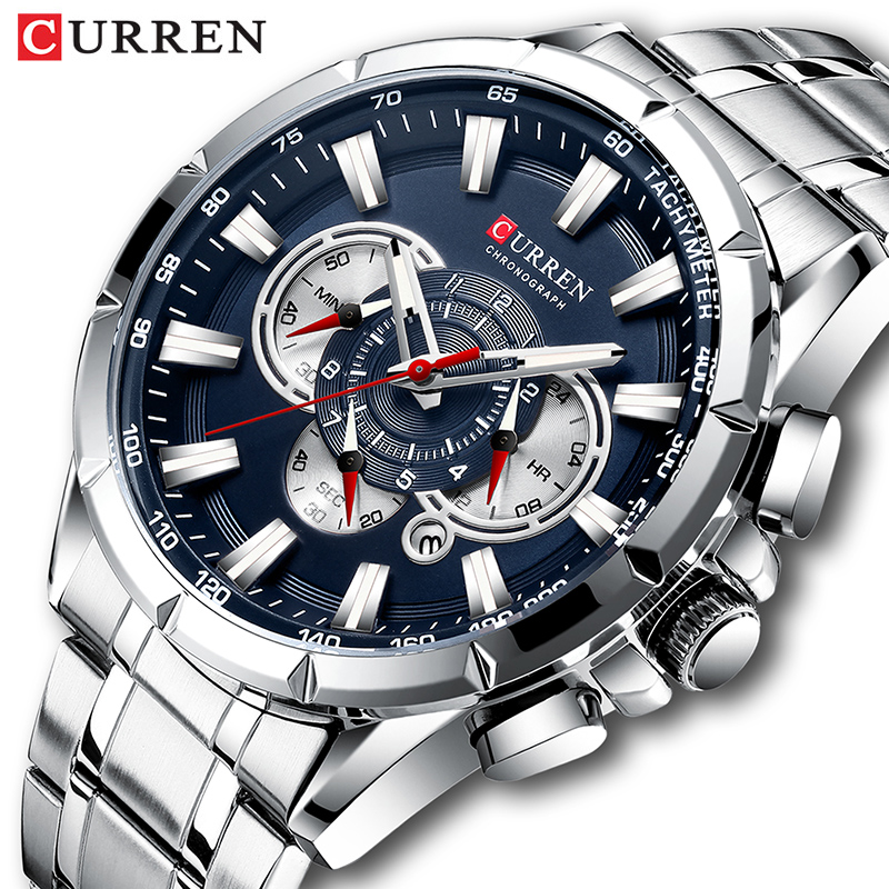 Luxury Watch Manufacturers - CURREN Orologio da polso da uomo