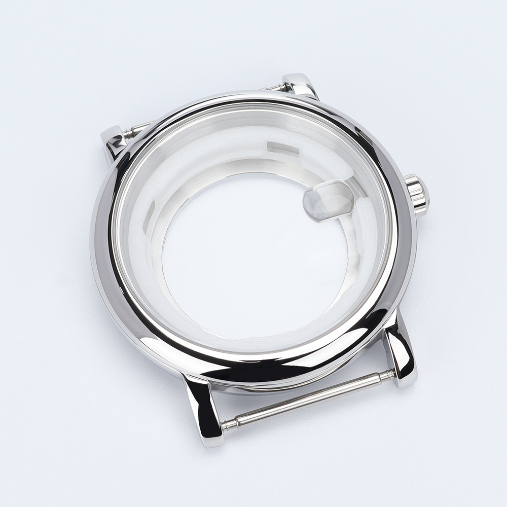 Exhibition Caseback - Cassa per Orologio Lucida da 44mm,