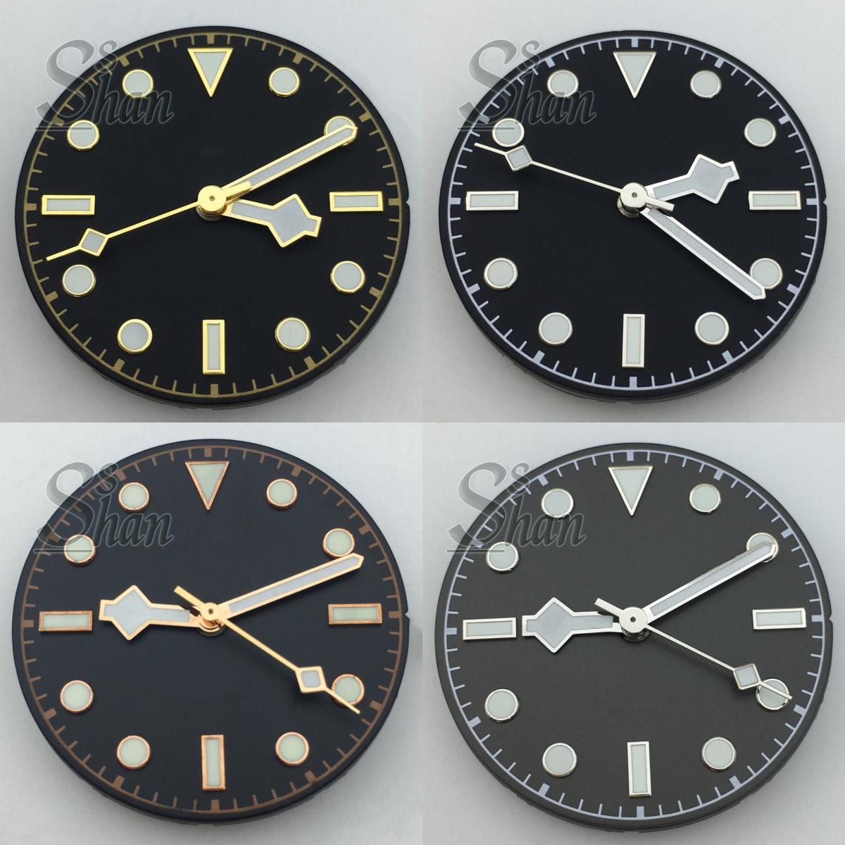 Luxury Watch With Green Dial - Quadrante per Orologio 29mm Rosso Bianco