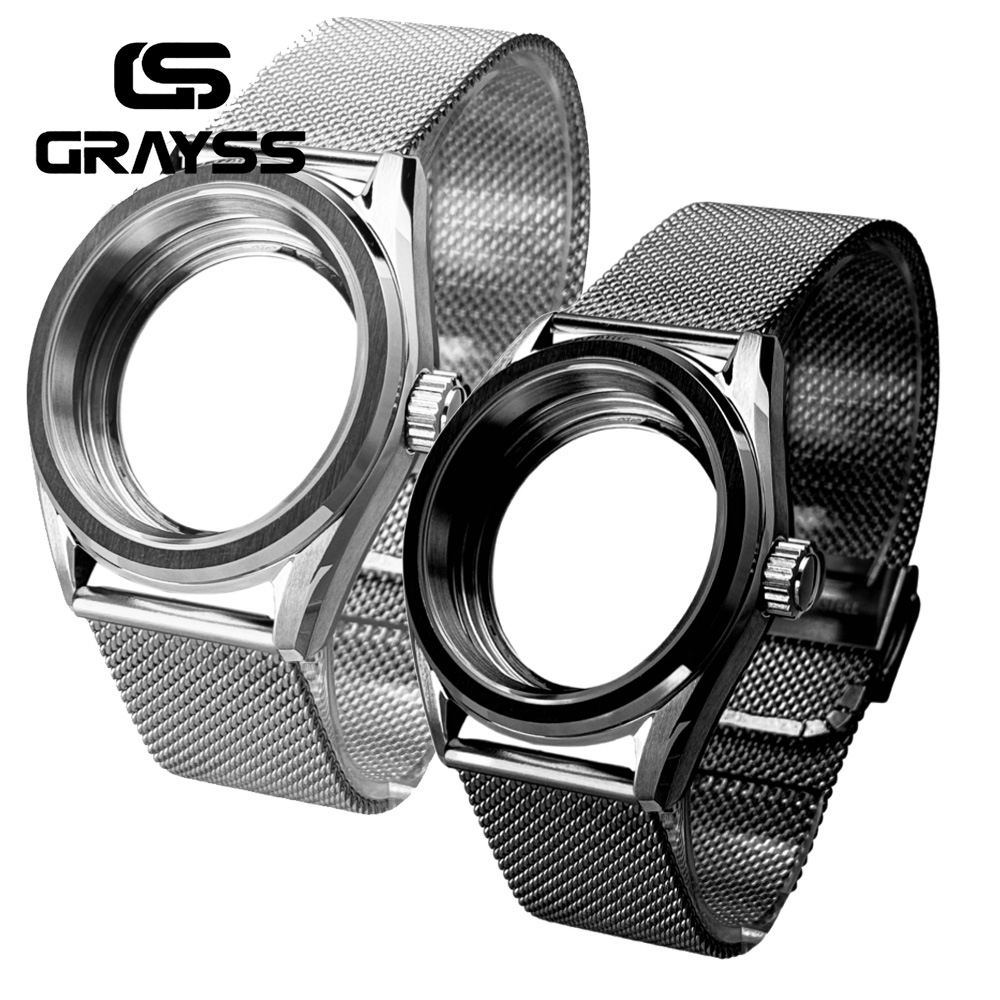 Exhibition Caseback - 38mm SKX mod PVD Cristallo di