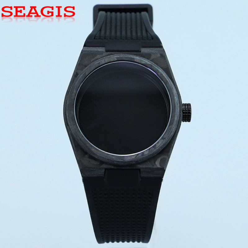 Exhibition Caseback - Orologio Automatico SEAGIS in Fibra di