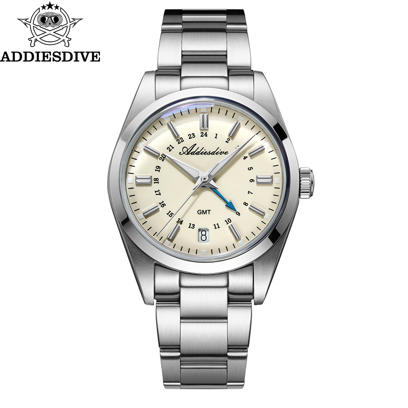 Luxury Watch Green - ADDIESDIVE Hot Brand 36mm Orologio GMT