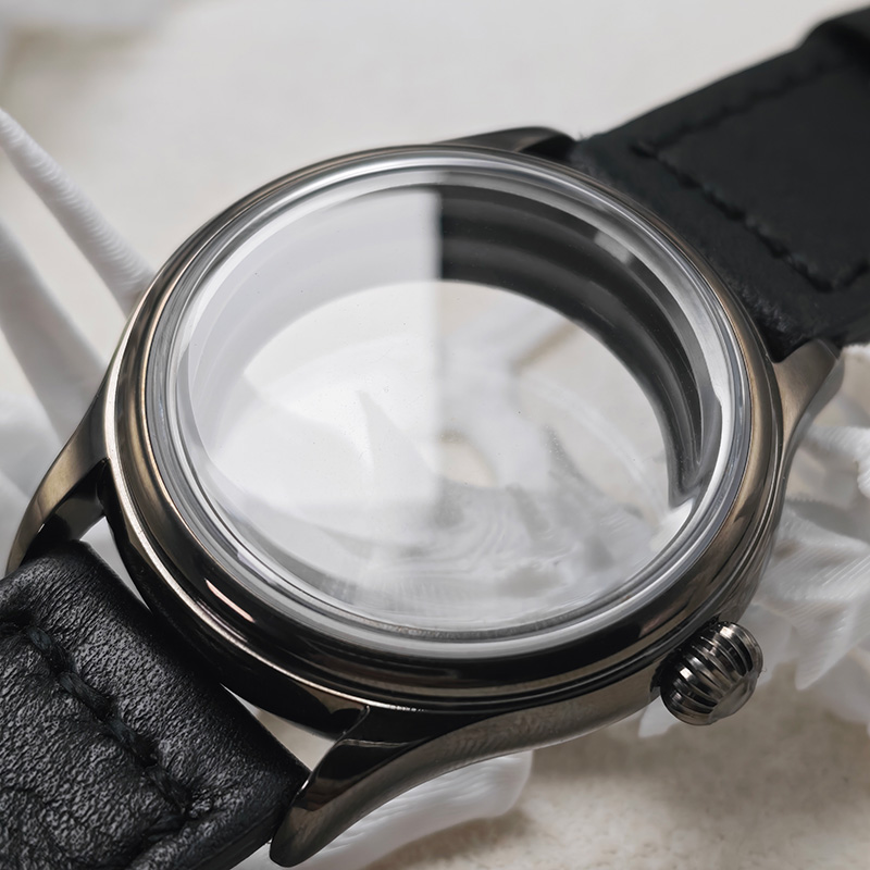 Exhibition Caseback - Cassa per Orologio Classica Grigio Canna