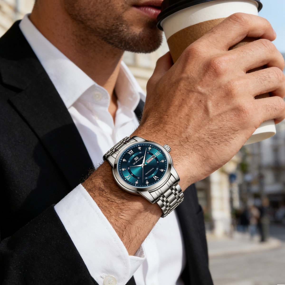Orologio di Lusso con Anello i - Luxury Watch With Green Dial recensione e prezzo