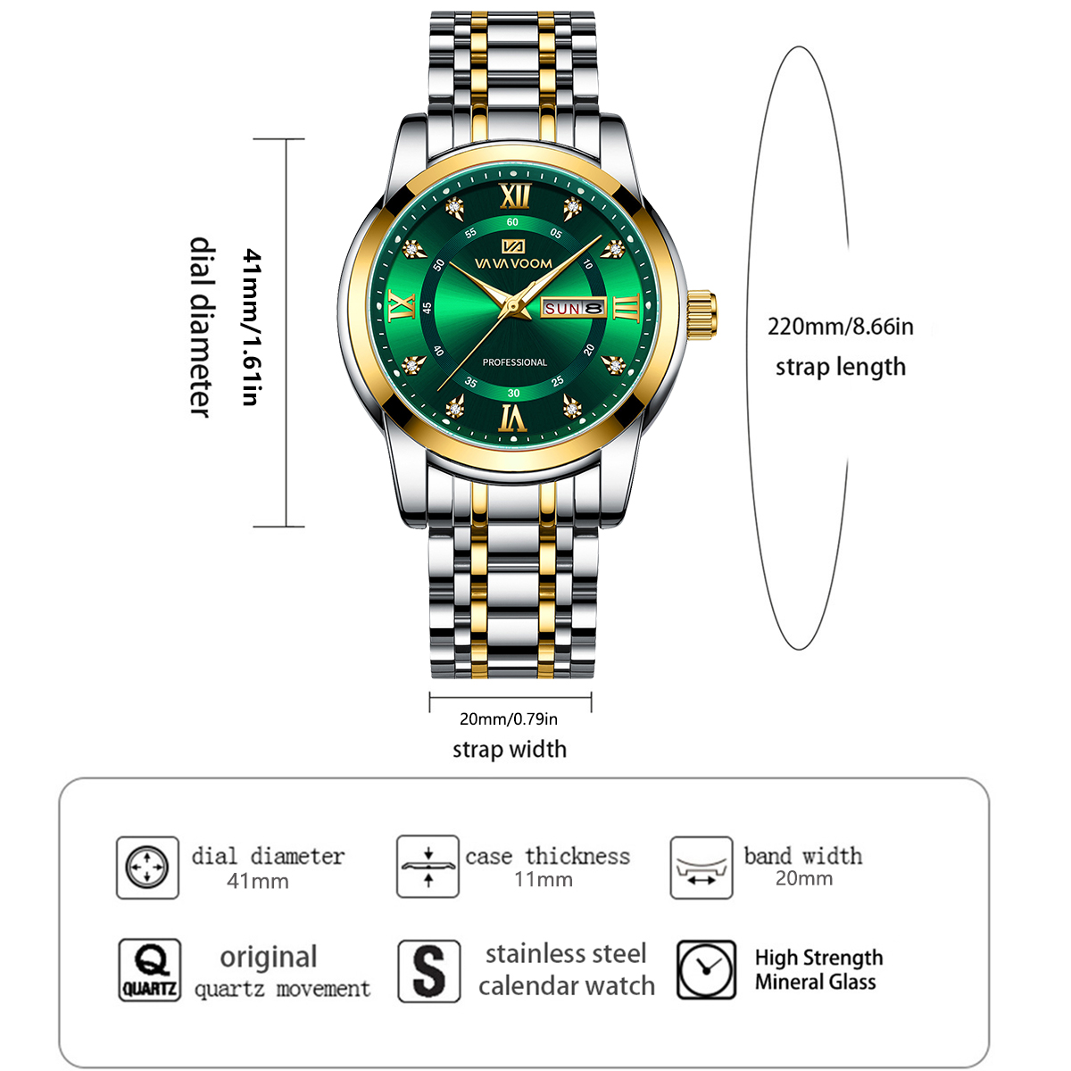 Orologio di Lusso con Anello i - Luxury Watch With Green Dial recensione e prezzo