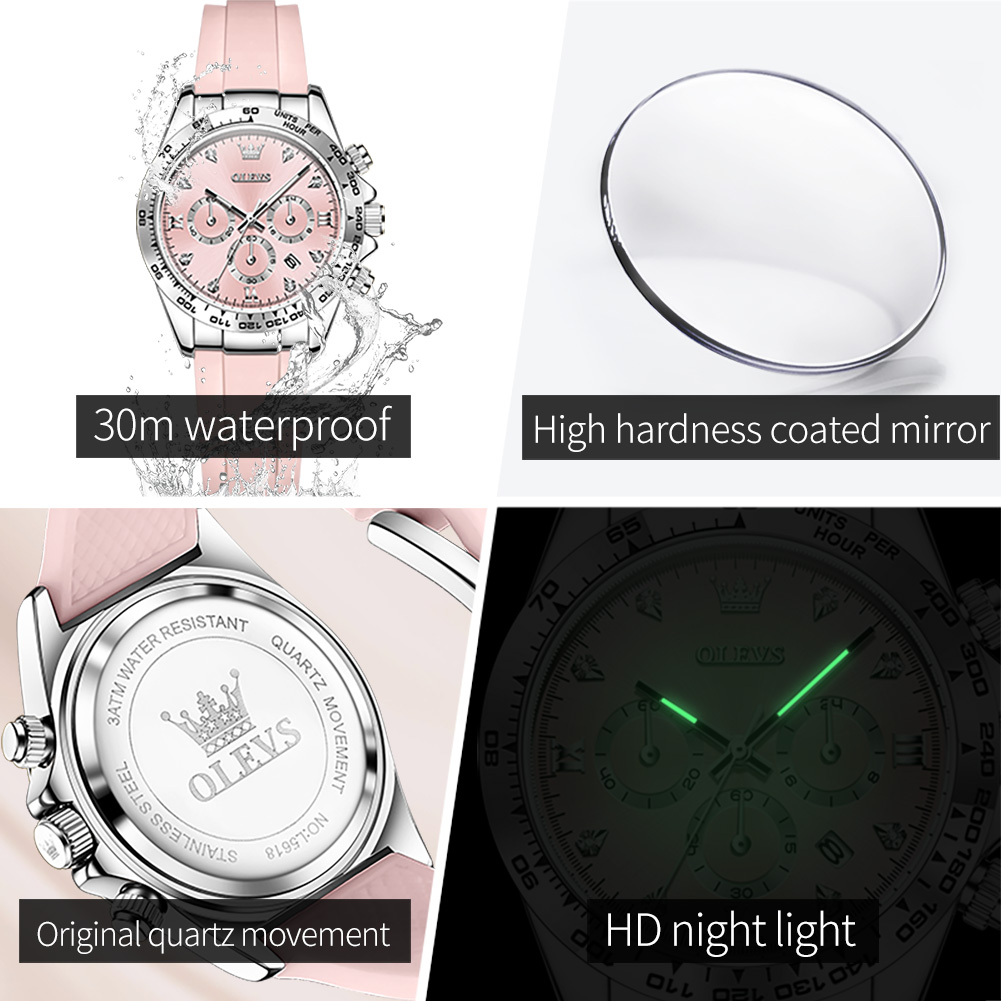 OLEVS 5618 Orologio da Donna M - Luxury Watch Hd recensione e prezzo