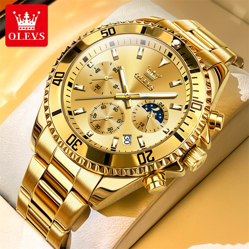 OLEVS Orologio da uomo Top Bra - Luxury Watch Manufacturers recensione e prezzo
