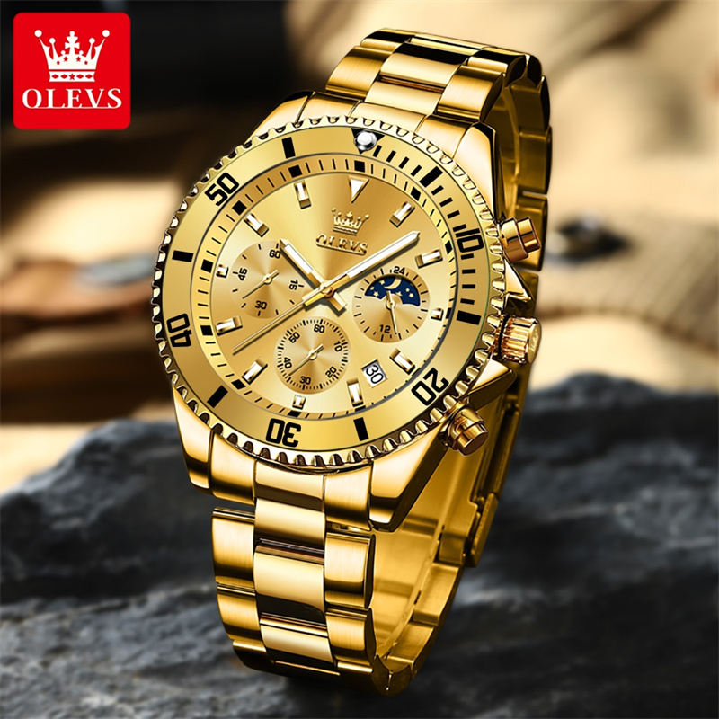 OLEVS Orologio da uomo Top Bra - Luxury Watch Manufacturers recensione e prezzo