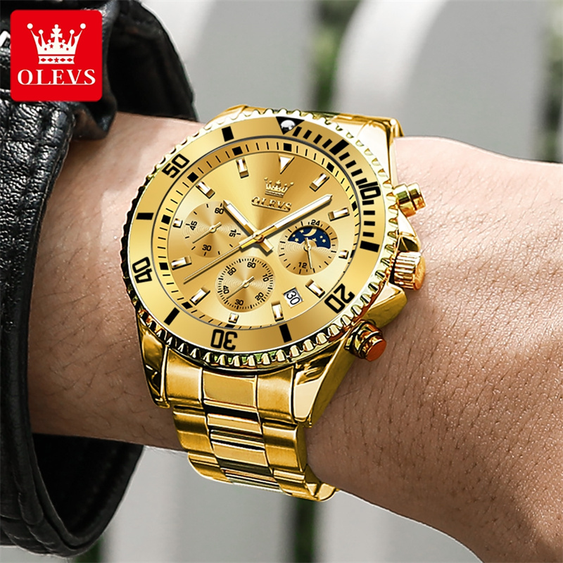 OLEVS Orologio da uomo Top Bra - Luxury Watch Manufacturers recensione e prezzo