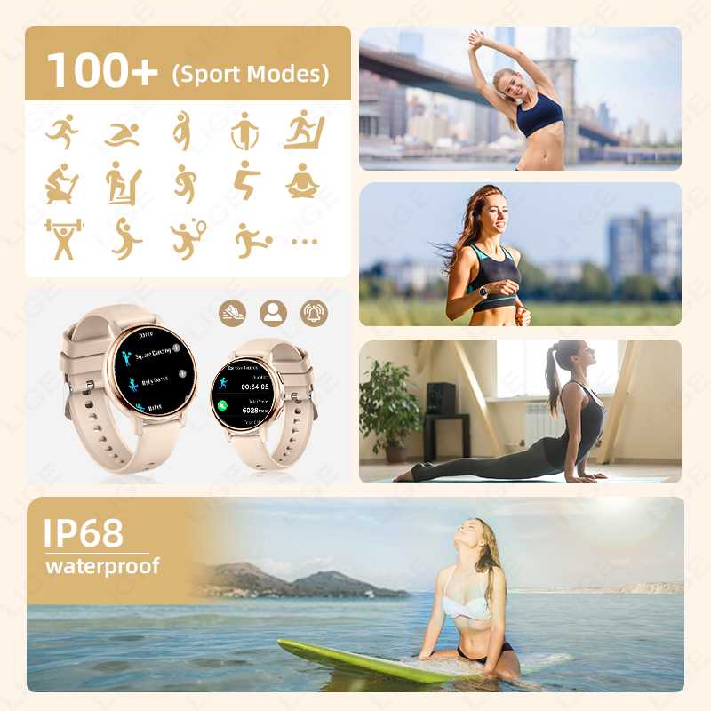 2026 LIGE Smartwatch da Donna  - Luxury Watch Hd recensione e prezzo