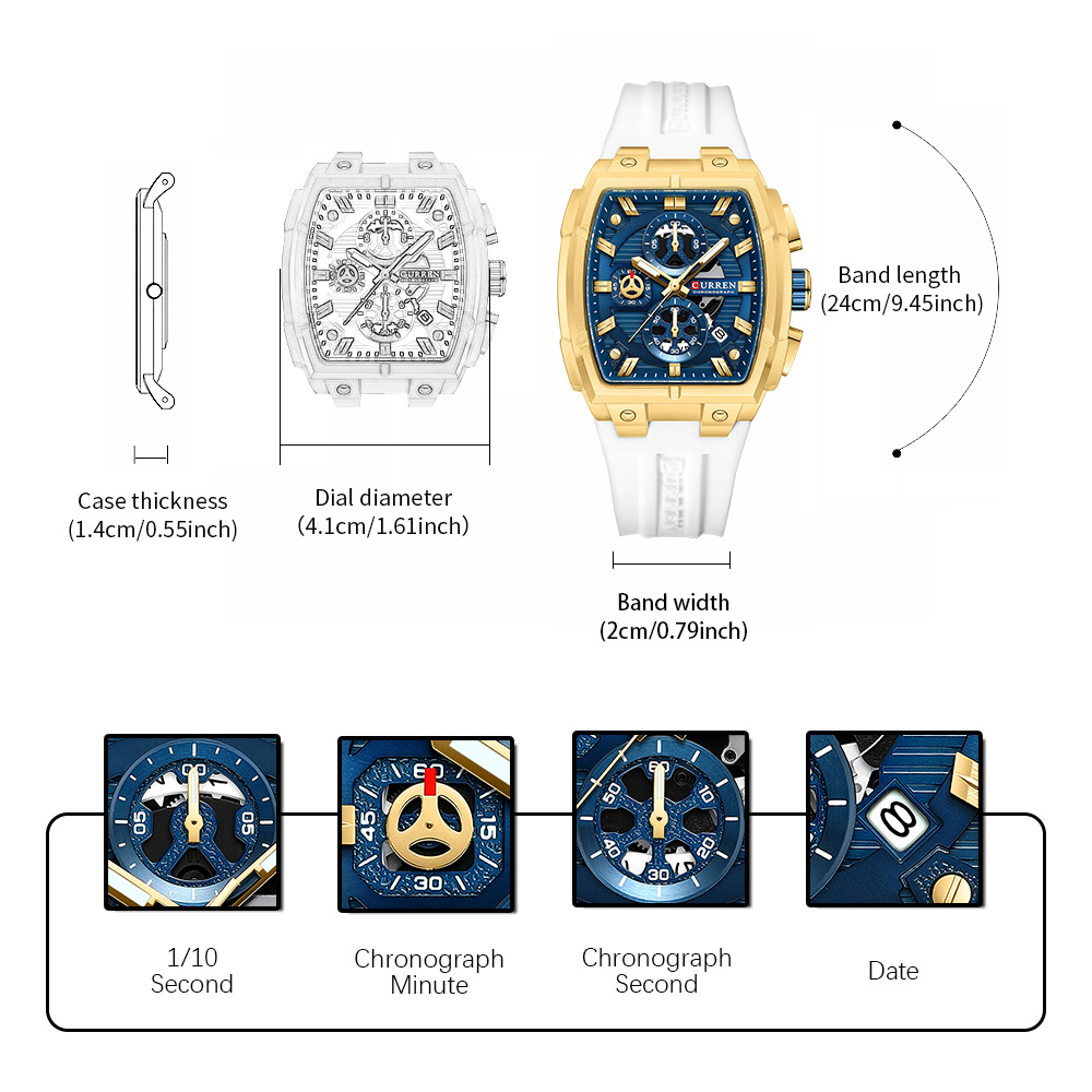 CURREN Orologio vintage di lus - Luxury Watch Japan recensione e prezzo