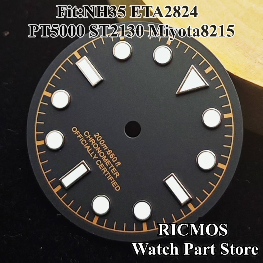 Quadrante Nero da 28,5mm per O - Luxury Watch With Green Dial recensione e prezzo