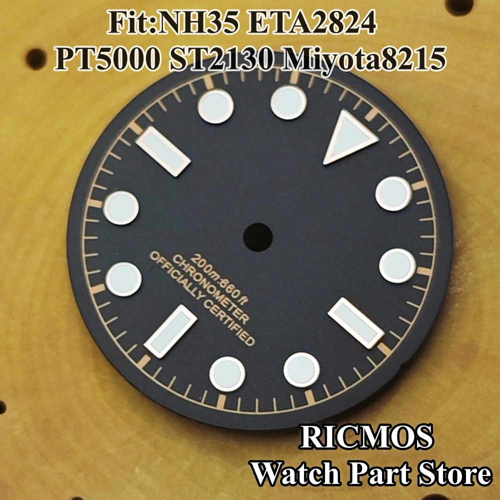 Quadrante Nero da 28,5mm per O - Luxury Watch With Green Dial recensione e prezzo