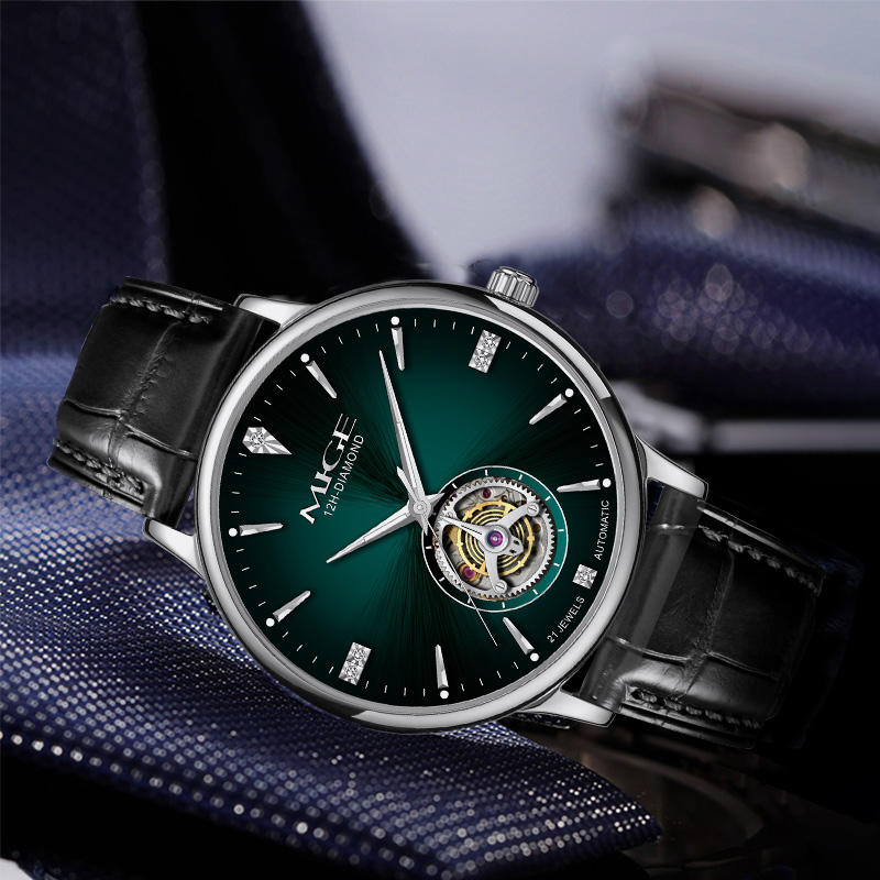 Orologio Automatico da Uomo MI - Luxury Watch With Green Dial recensione e prezzo