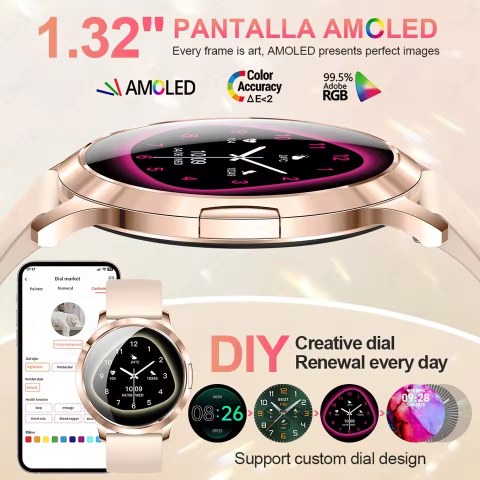 Nuovo Smart Watch da donna 1.3 - Luxury Watch Hd recensione e prezzo