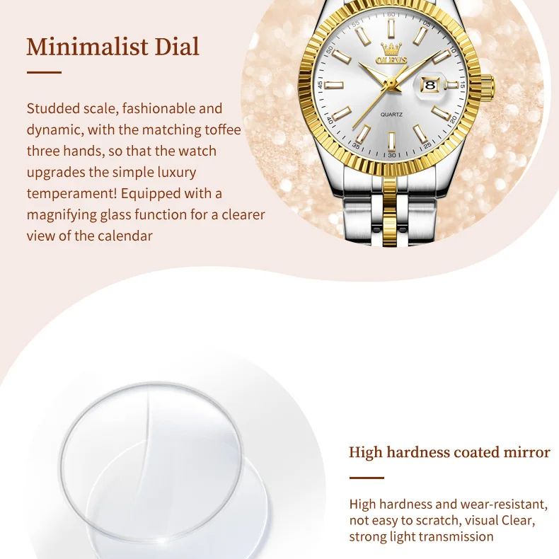 OLEVS 5593 Orologio da Donna d - Luxury Watch Hd recensione e prezzo