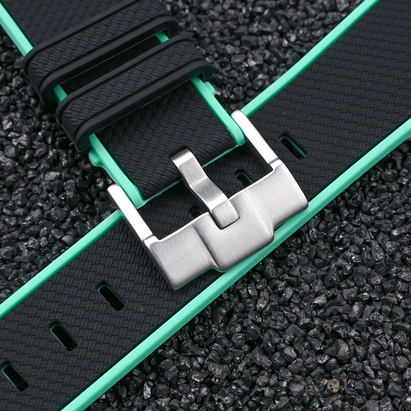 Nuovo cinturino in silicone pe - Luxury Watch Green recensione e prezzo