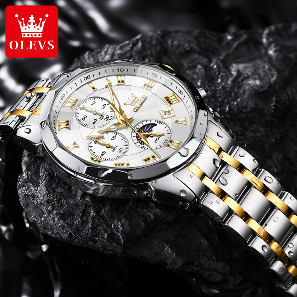 OLEVS 3675 Orologio da Uomo di - Luxury Watch Hd recensione e prezzo