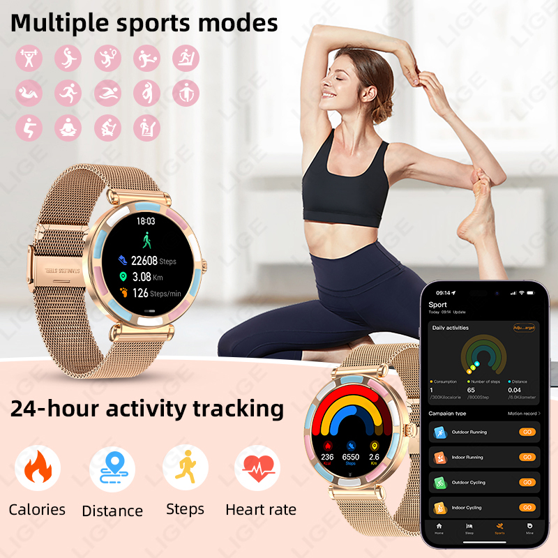 Smartwatch di Lusso LIGE 2026  - Luxury Watch Hd recensione e prezzo